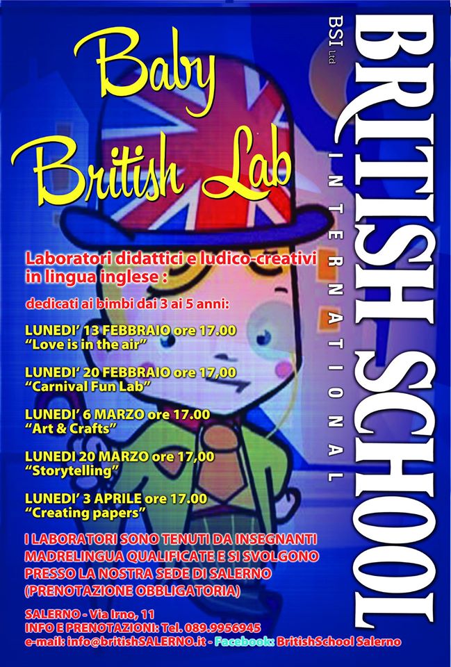 laboratori di inglese per i più piccoli
