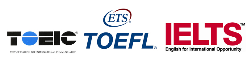 IELTS, TOEFL, TOEIC